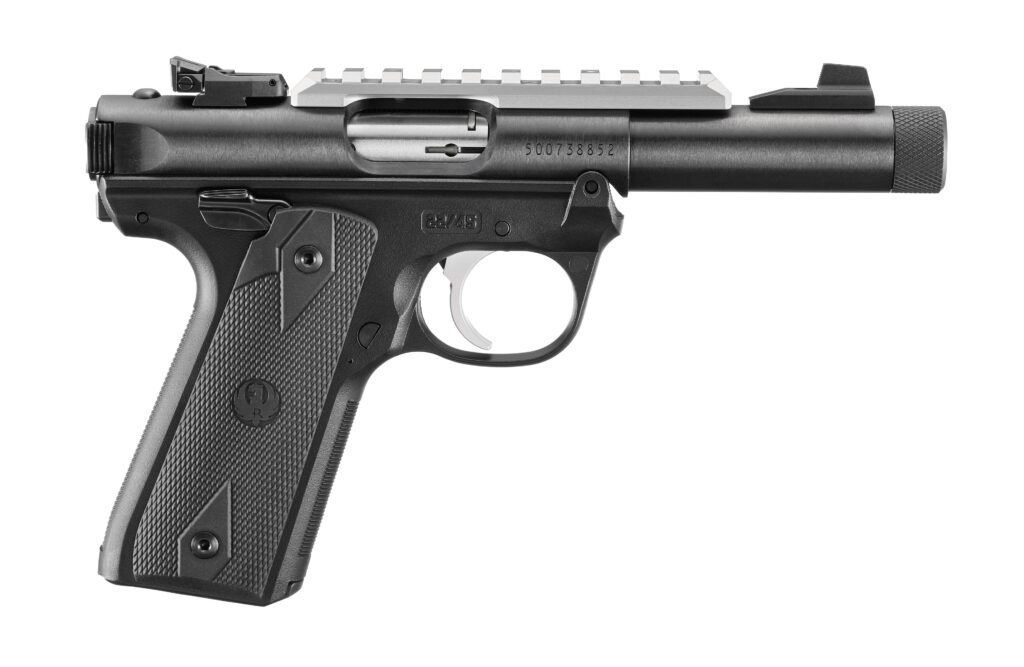 Ruger MKIV 22/45 BLK 22LR 4.4" TB
